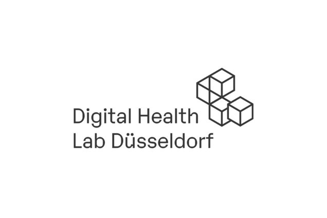 Logo Digital Health Lab Düsseldorf, Forschungszentrum am Universitätsklinikum Düsseldorf